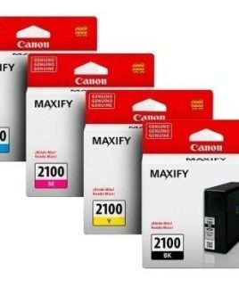 JUEGO 4 CARTUCHOS CANON MAXIFY 2100